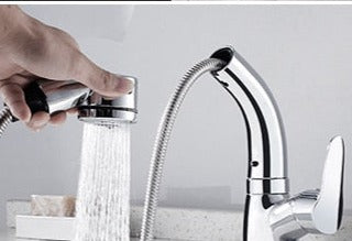 Elegant Extendable Bathroom Faucet for Modern Design