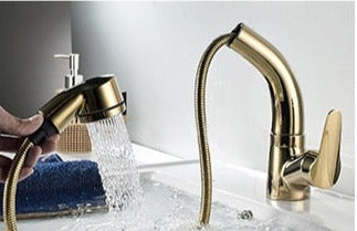 Elegant Extendable Bathroom Faucet for Modern Design