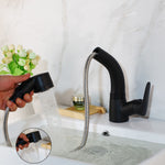 Elegant Extendable Bathroom Faucet for Modern Design