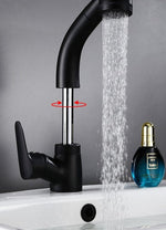 Elegant Extendable Bathroom Faucet for Modern Design