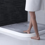 Flexible Wasserbarriere für die Dusche