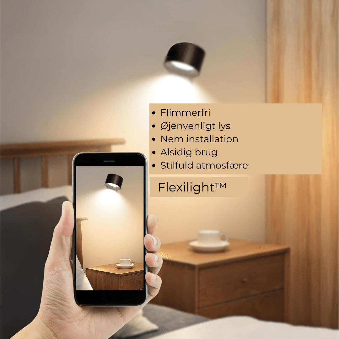 Cordless Wall Lamp with Touch Control and 360° Rotation