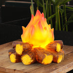 Flaming Flame LED Lamp - Realistic Campfire Effect