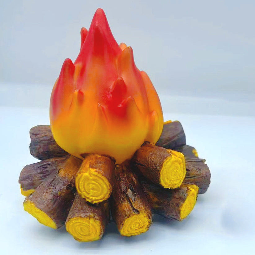 Flaming Flame LED Lamp - Realistic Campfire Effect