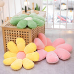 Daumenkissen mit flauschigem Gänseblümchen-Motiv