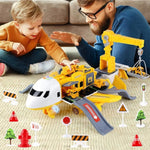 Kreatives Flugzeug- und Fahrzeugspielset für Kinder