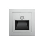 Wall-mounted motion sensor light – Elegant aluminium design with energy-saving LED for stairwells and hallways