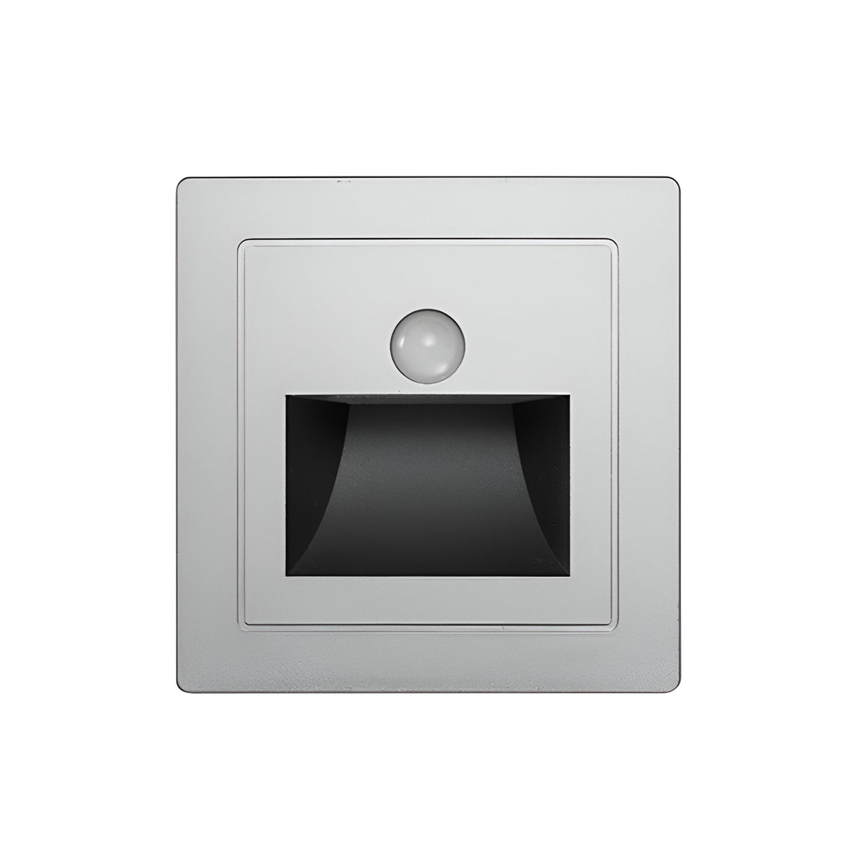 Wall-mounted motion sensor light – Elegant aluminium design with energy-saving LED for stairwells and hallways