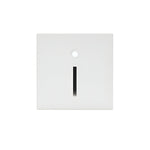Wall-mounted motion sensor light – Elegant aluminium design with energy-saving LED for stairwells and hallways