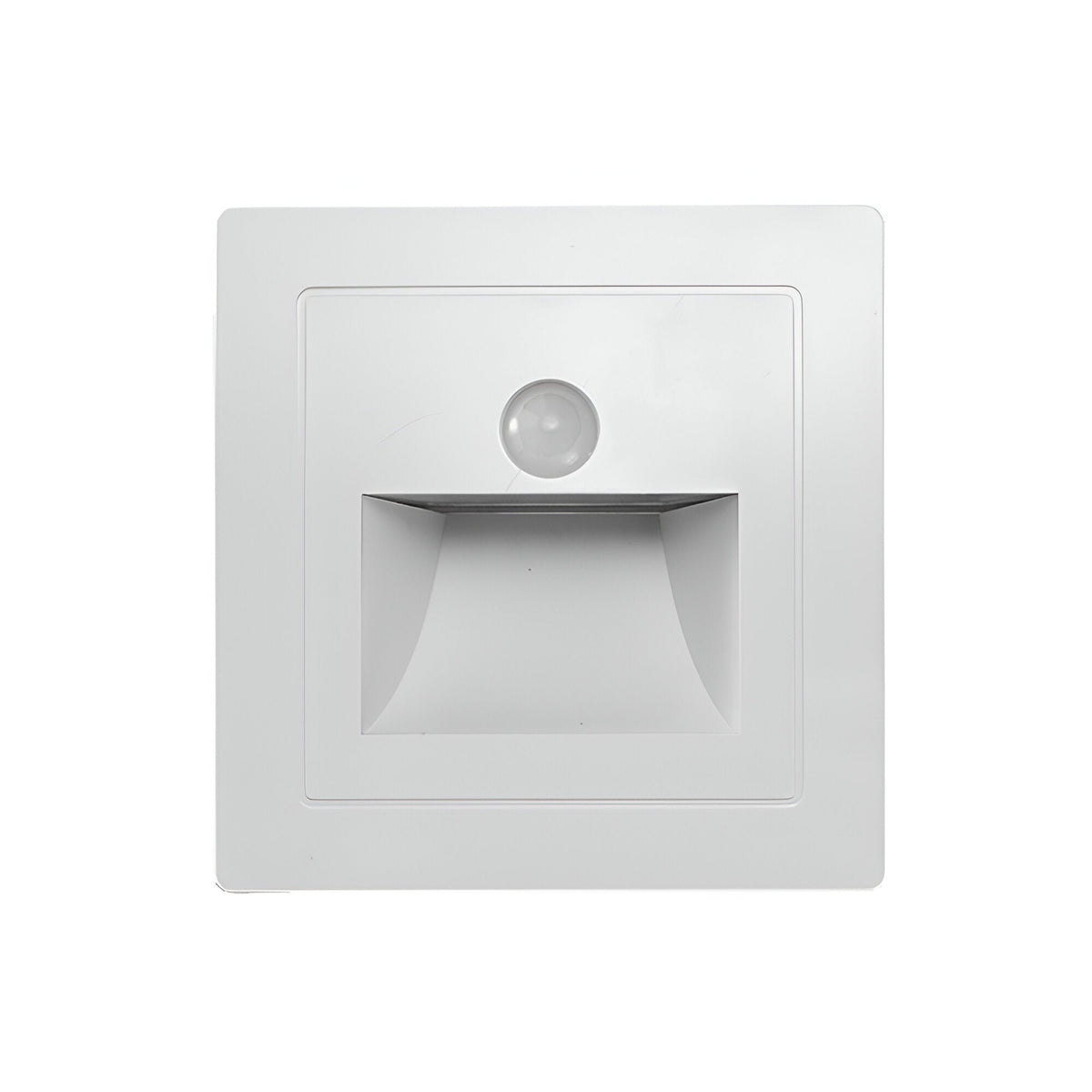 Wall-mounted motion sensor light – Elegant aluminium design with energy-saving LED for stairwells and hallways