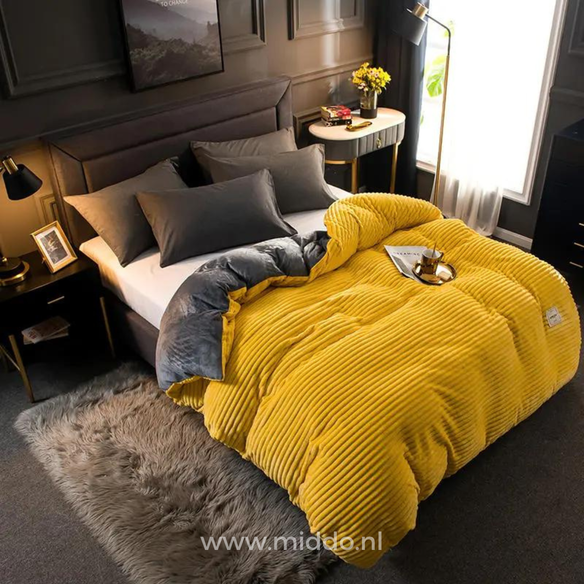 CosyNest | 3-Piece Fleece Bedding Set for Winter