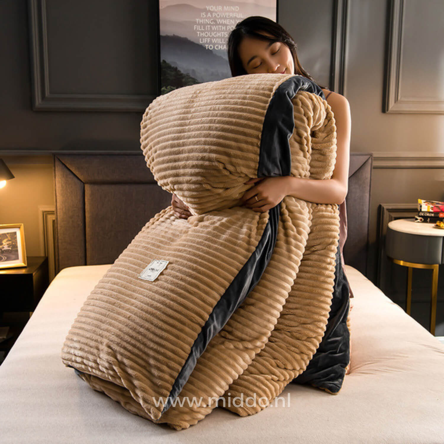 CosyNest | 3-Piece Fleece Bedding Set for Winter