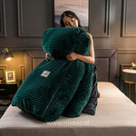 CosyNest | 3-Piece Fleece Bedding Set for Winter