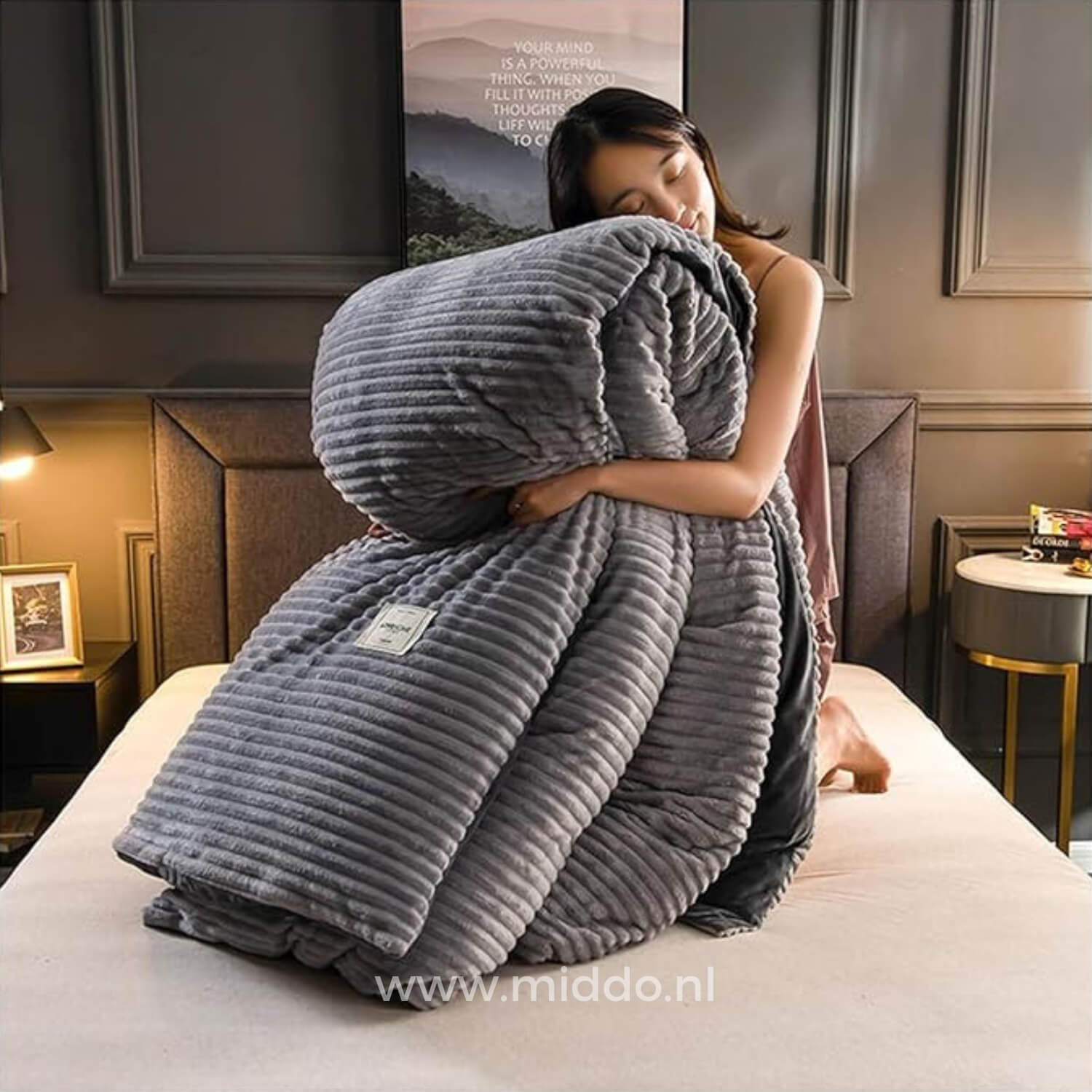 CosyNest | 3-Piece Fleece Bedding Set for Winter