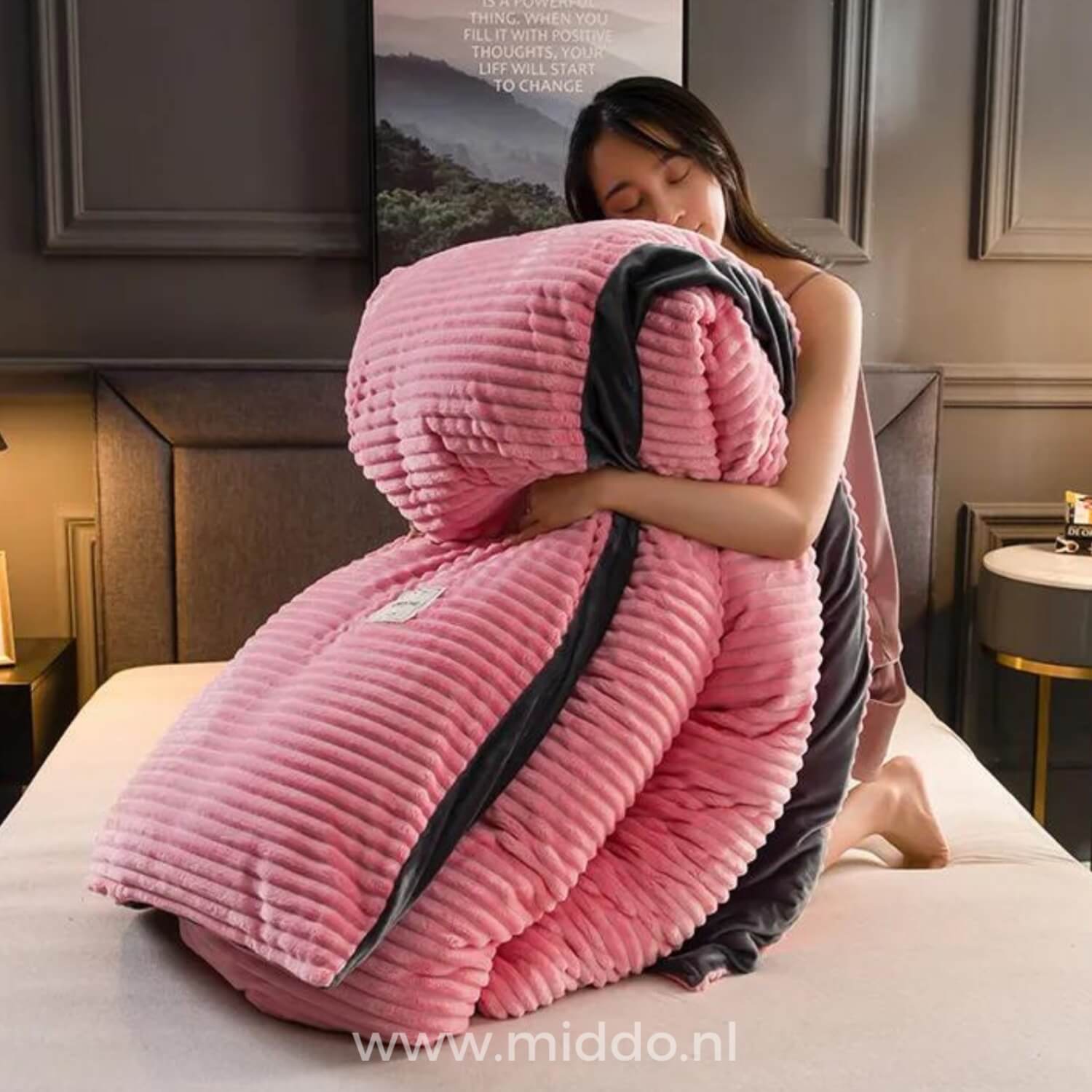 CosyNest | 3-Piece Fleece Bedding Set for Winter