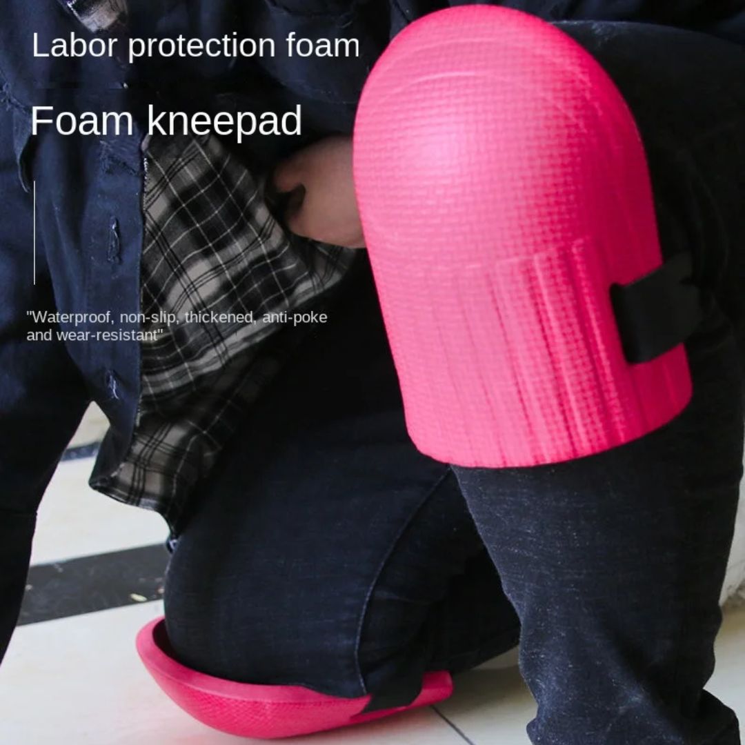 Protective foam kneepads for optimal comfort