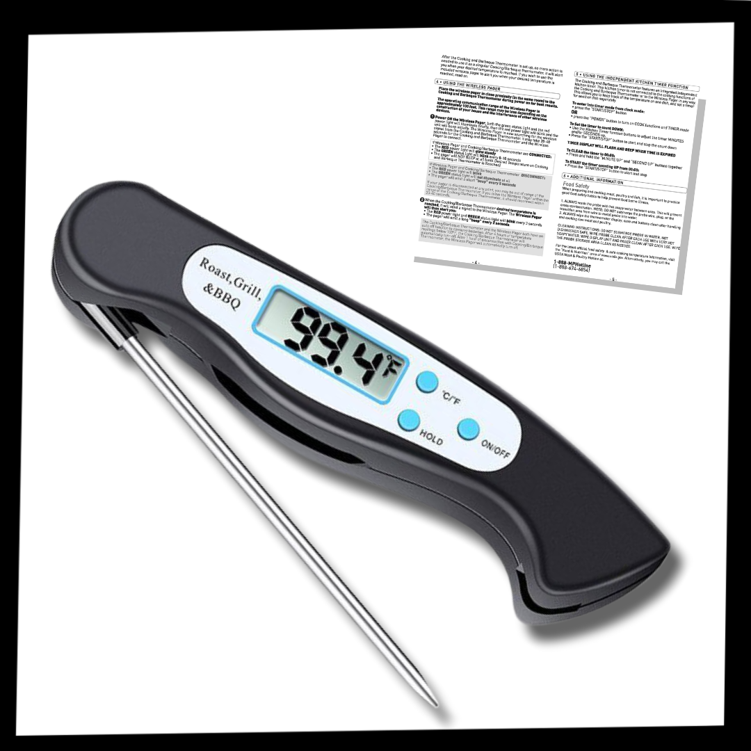 Precise Handheld Thermometer for Your Kitchen – Fast Results