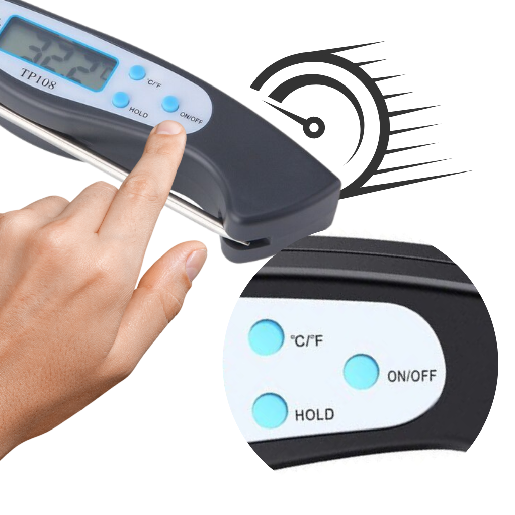 Precise Handheld Thermometer for Your Kitchen – Fast Results