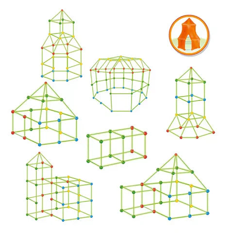 Building kit for forts - Promoting creativity and teamwork