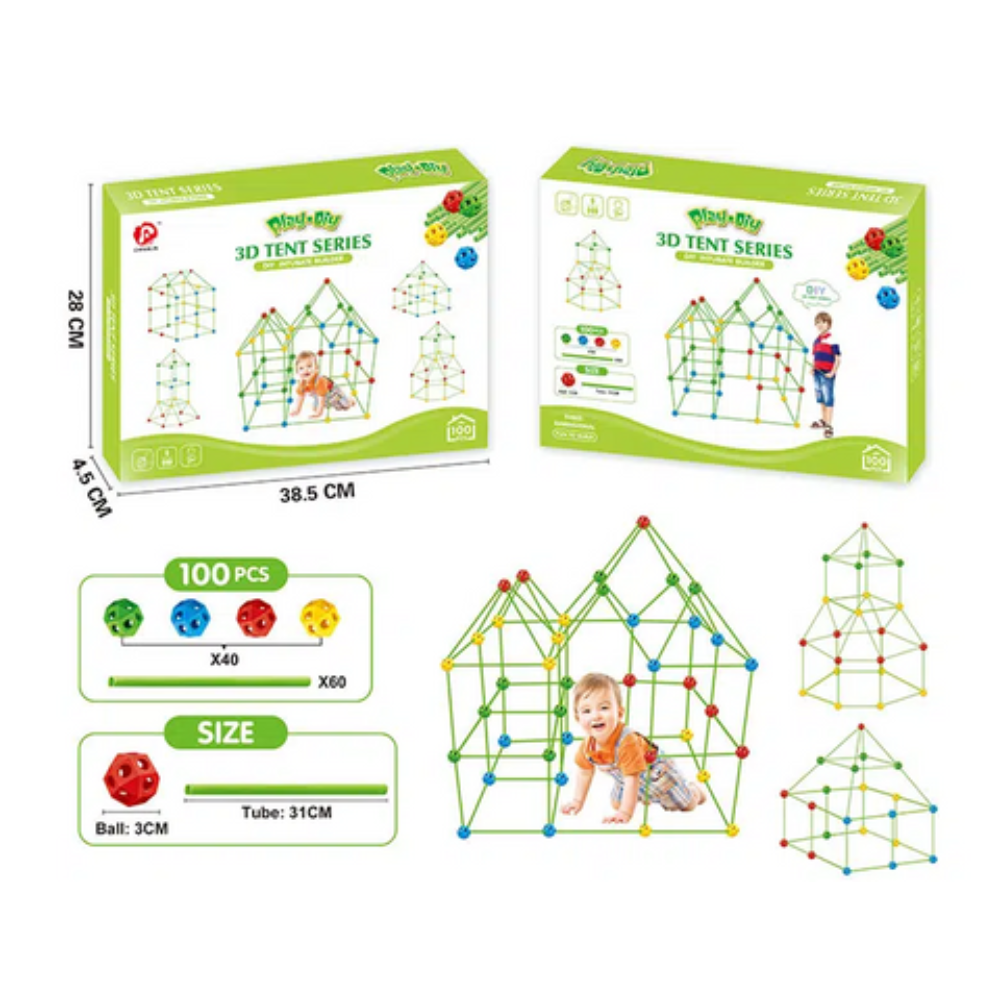 Building kit for forts - Promoting creativity and teamwork