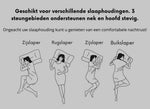 Nackenstützkissen für erholsamen Schlaf