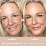 Hautveredelnder 2-in-1 Make-up-Stick für makellose Haut