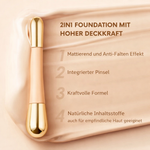 Hautveredelnder 2-in-1 Make-up-Stick für makellose Haut