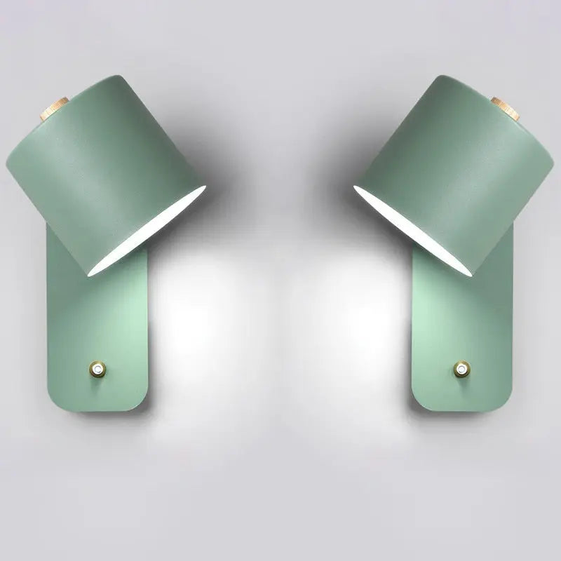 Elegantes Set aus 2 Wandlampen mit LED-Technologie