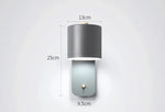 Elegantes Set aus 2 Wandlampen mit LED-Technologie