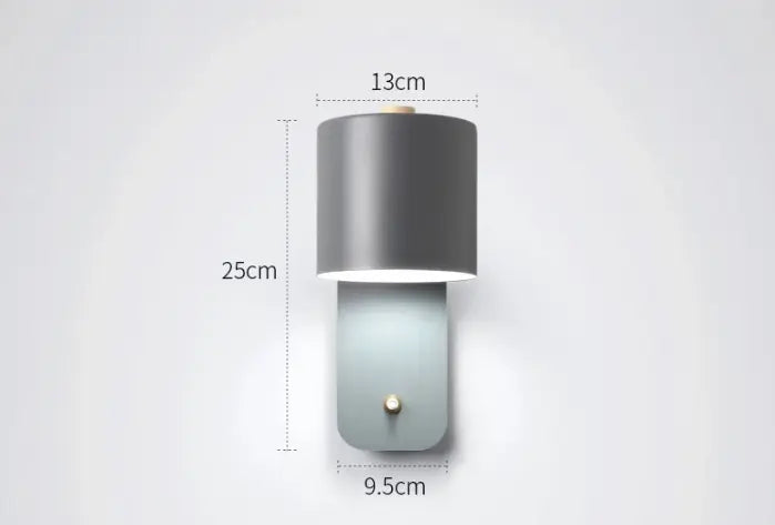 Elegantes Set aus 2 Wandlampen mit LED-Technologie