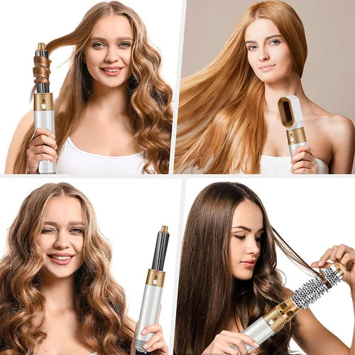 Vielseitiger Haarstyler | Aufsätze für Locken und Glätten | HaarZauber