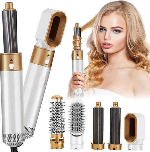 Vielseitiger Haarstyler | Aufsätze für Locken und Glätten | HaarZauber