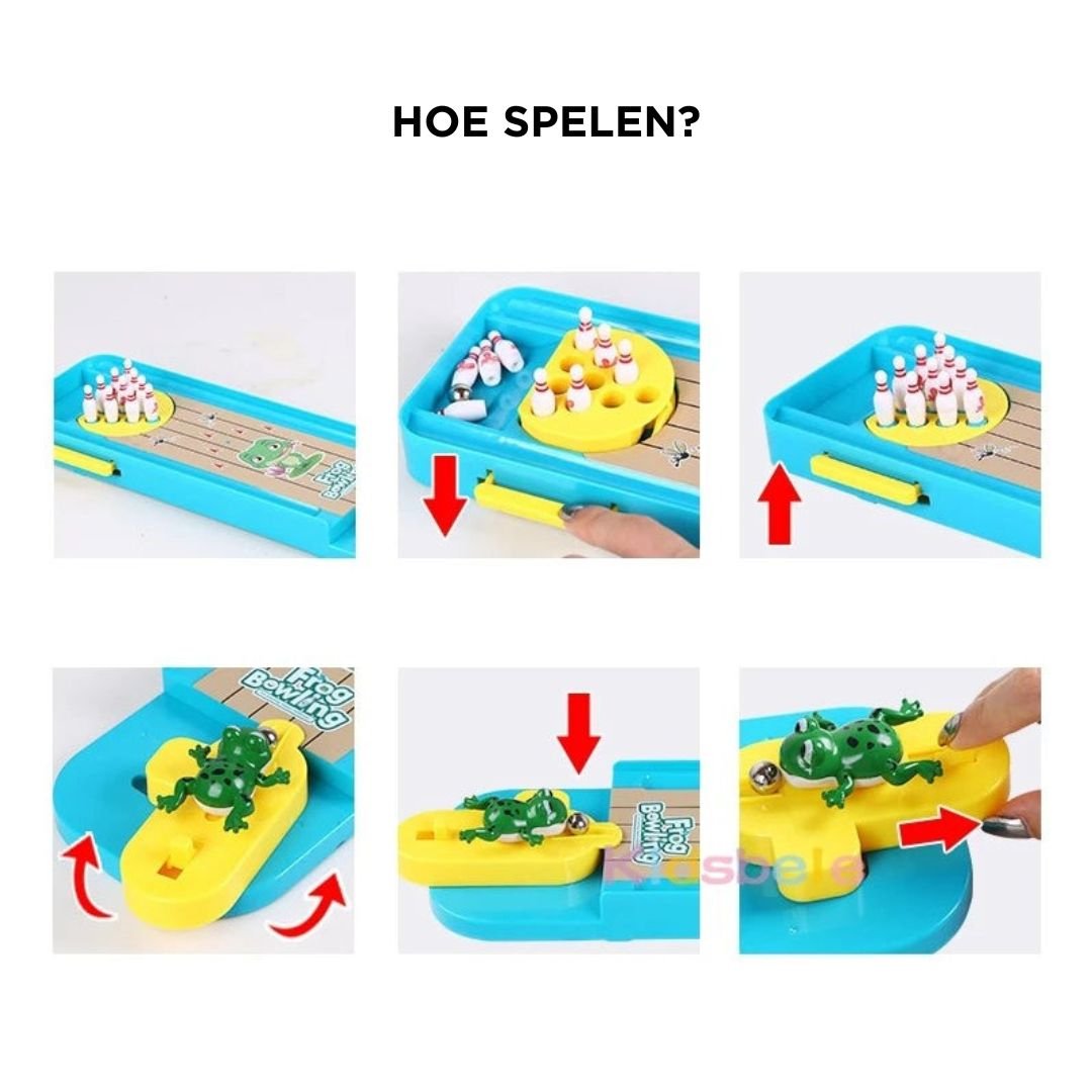Frosch Bowling - Spielend Lernen mit diesem Fröhlichen Spiel