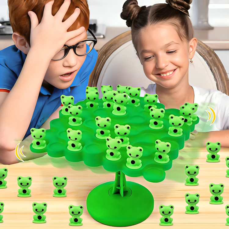 Springende Freude: Lernspielzeug für Balance und Konzentration