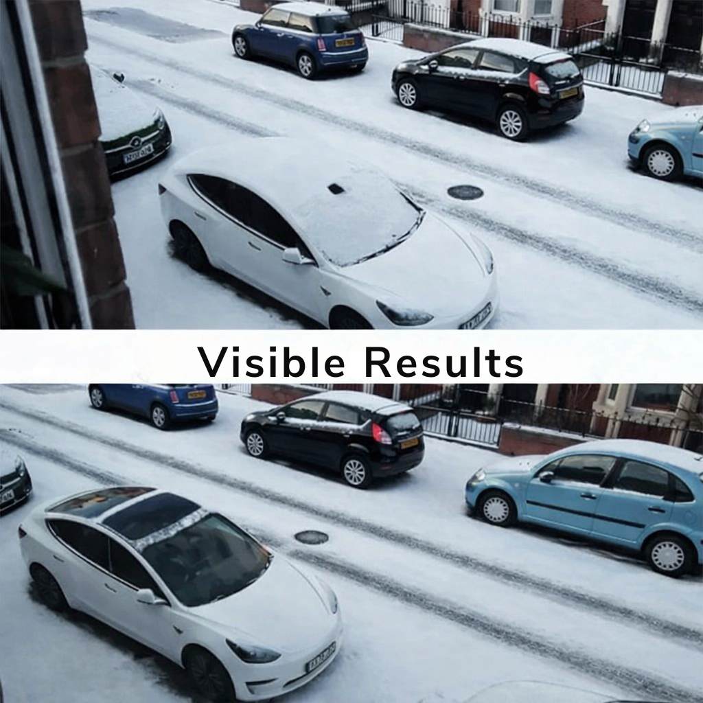 Eisfreihalter für Autos | Solarbetriebenes Enteisungsgerät