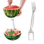 FruchtZauber™ | Der praktische 2-in-1 Obstschneider aus Edelstahl