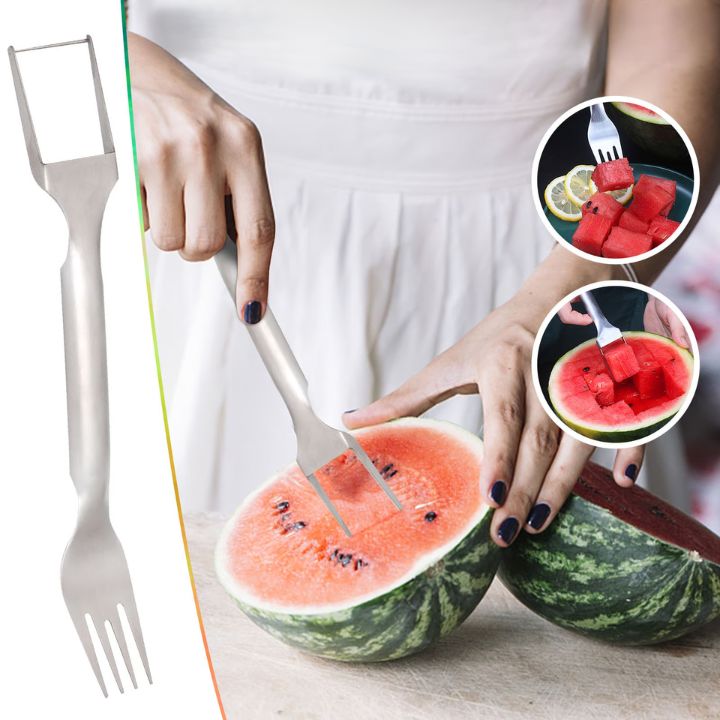 FruchtZauber™ | Der praktische 2-in-1 Obstschneider aus Edelstahl