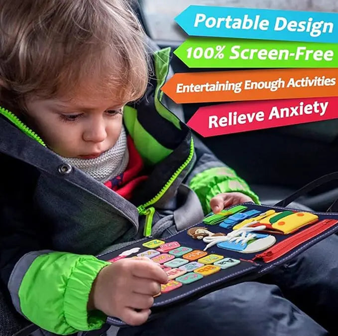 Fantasievolles Spielbrett für die motorische Entwicklung von Kindern