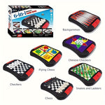 Fun for the whole family – 6-in-1 Magnetic Board Game