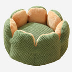 Bequeme Haustierliege im Kaktus-Design aus weichem Korallenvelours