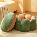 Bequeme Haustierliege im Kaktus-Design aus weichem Korallenvelours