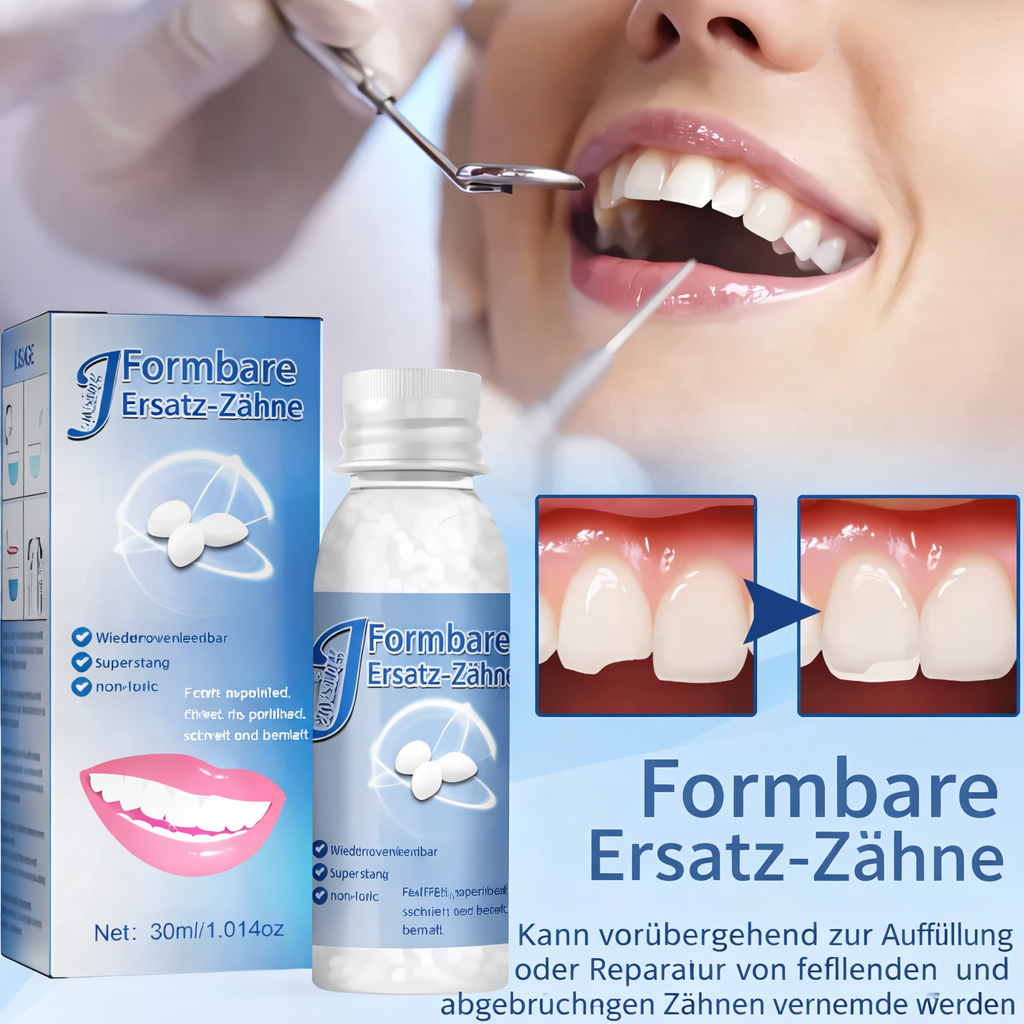 Schnelle Zahnreparatur | Temporäre Zahnprothese | Dentafix