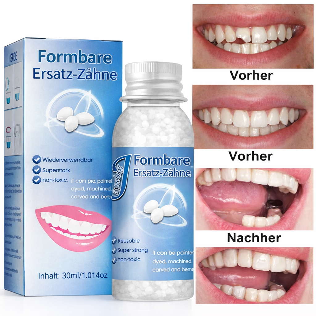 Schnelle Zahnreparatur | Temporäre Zahnprothese | Dentafix