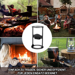 HolzMeister Pro Log Splitter | Portable and Efficient Cast Iron Wood Splitter