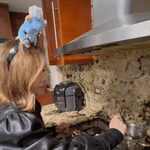 Plüsch-Haarband mit Chef Ratatouille Motiv