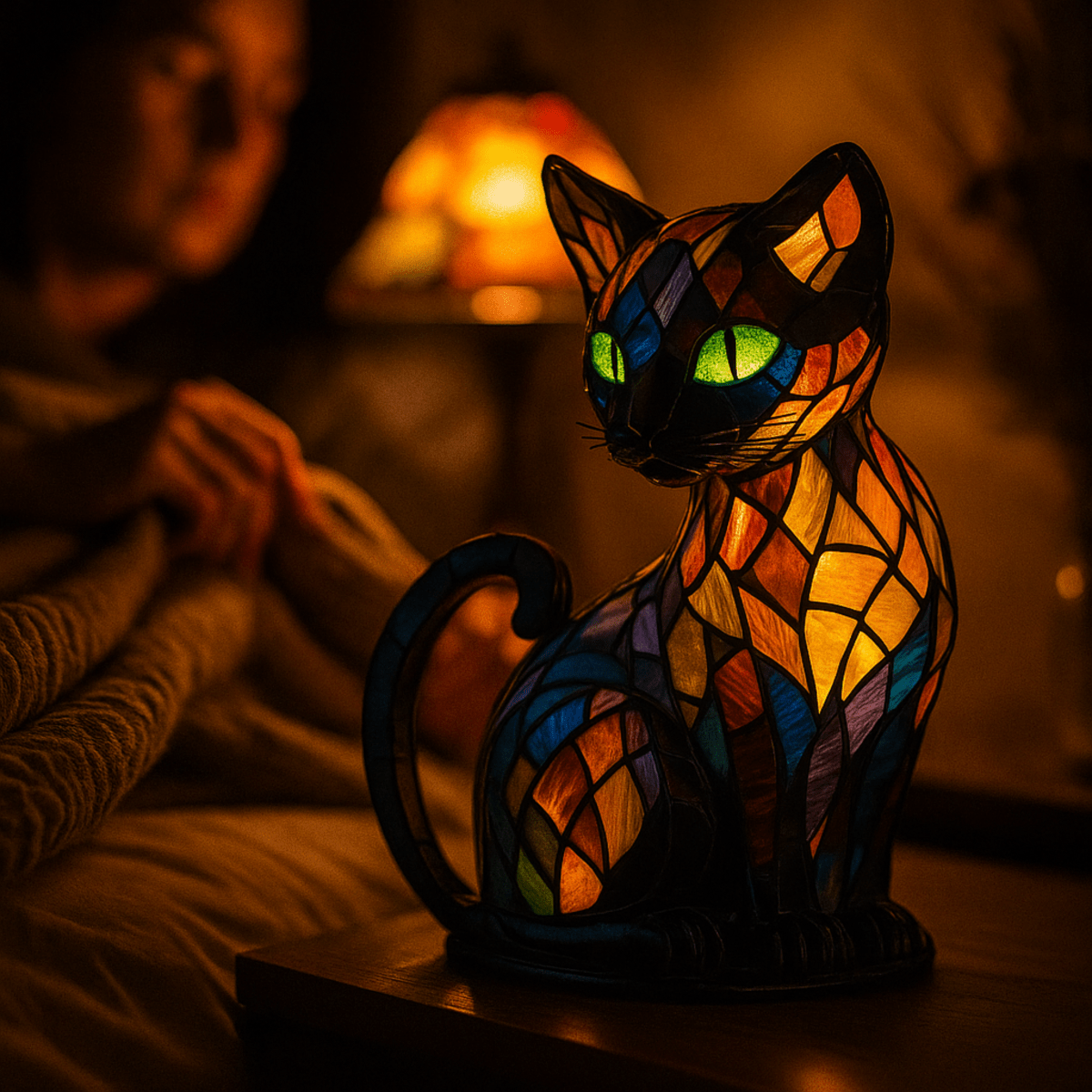 Cat Magic - Playful LED Night Light for a Cozy Atmosphere