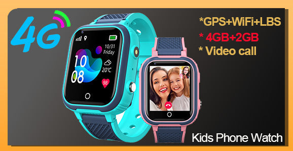 Children's GPS smartwatch with video call and Wi-Fi function