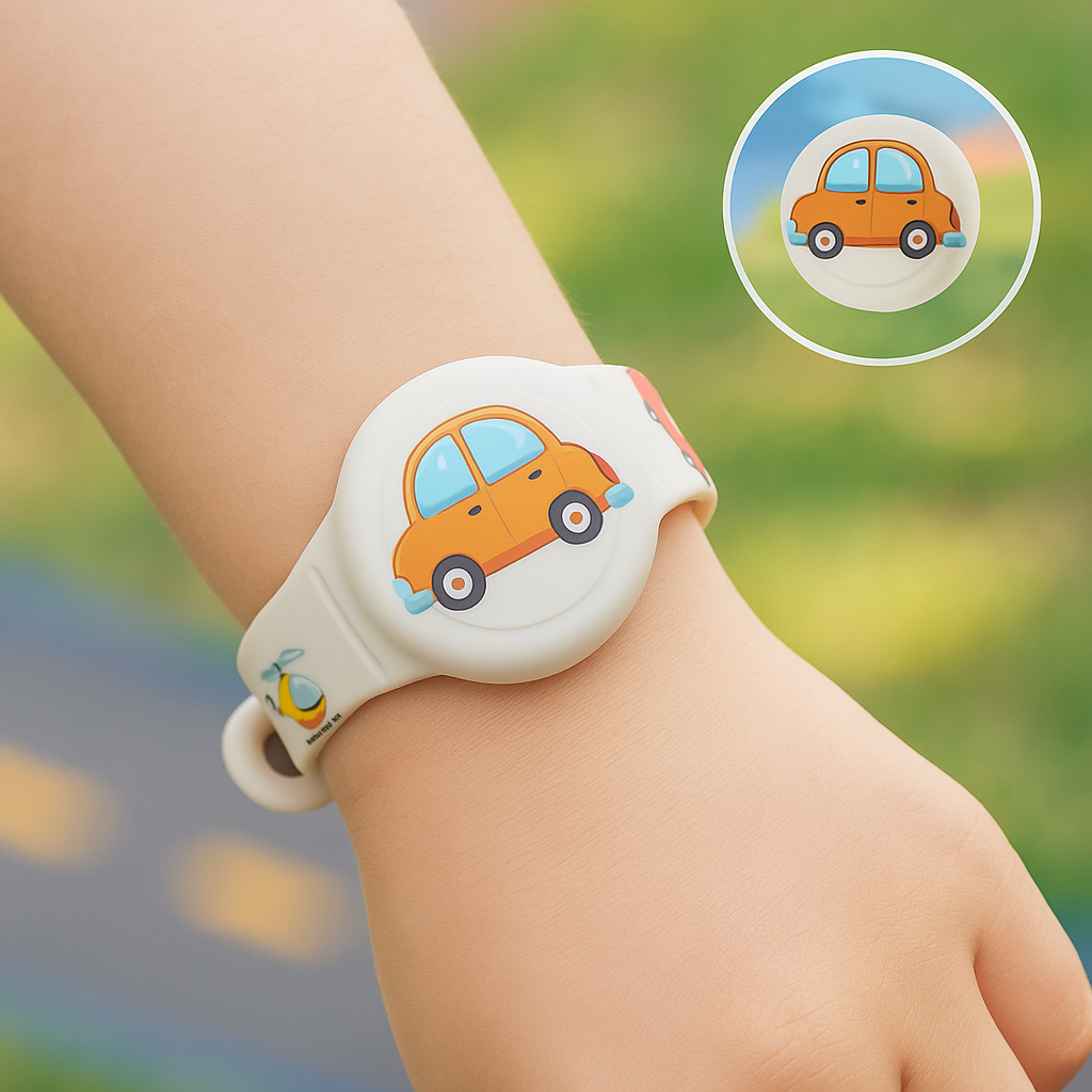 Intelligentes GPS-Armband für Kinder | Verfolgen Sie den Standort | Verstellbares Silikonband