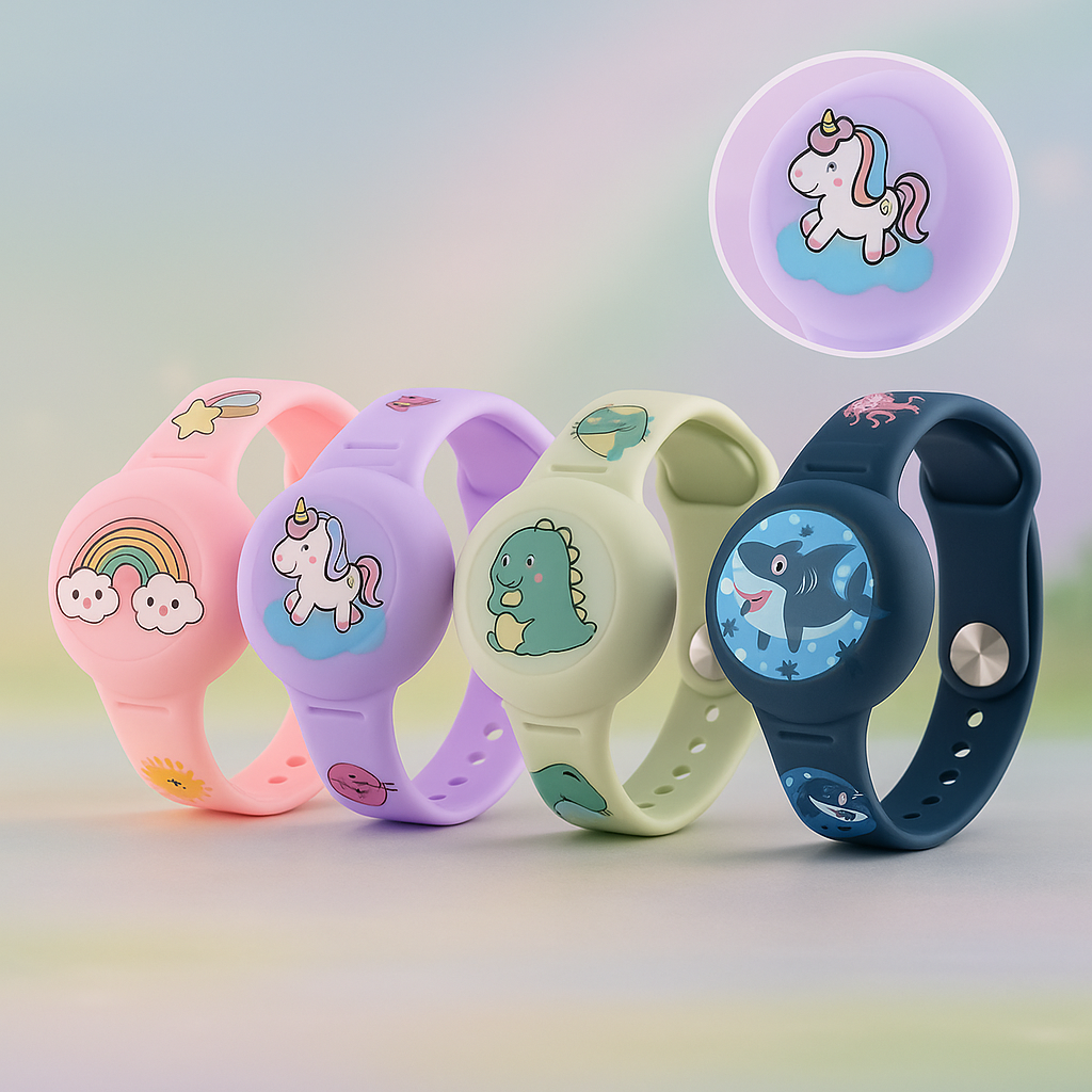 Intelligentes GPS-Armband für Kinder | Verfolgen Sie den Standort | Verstellbares Silikonband