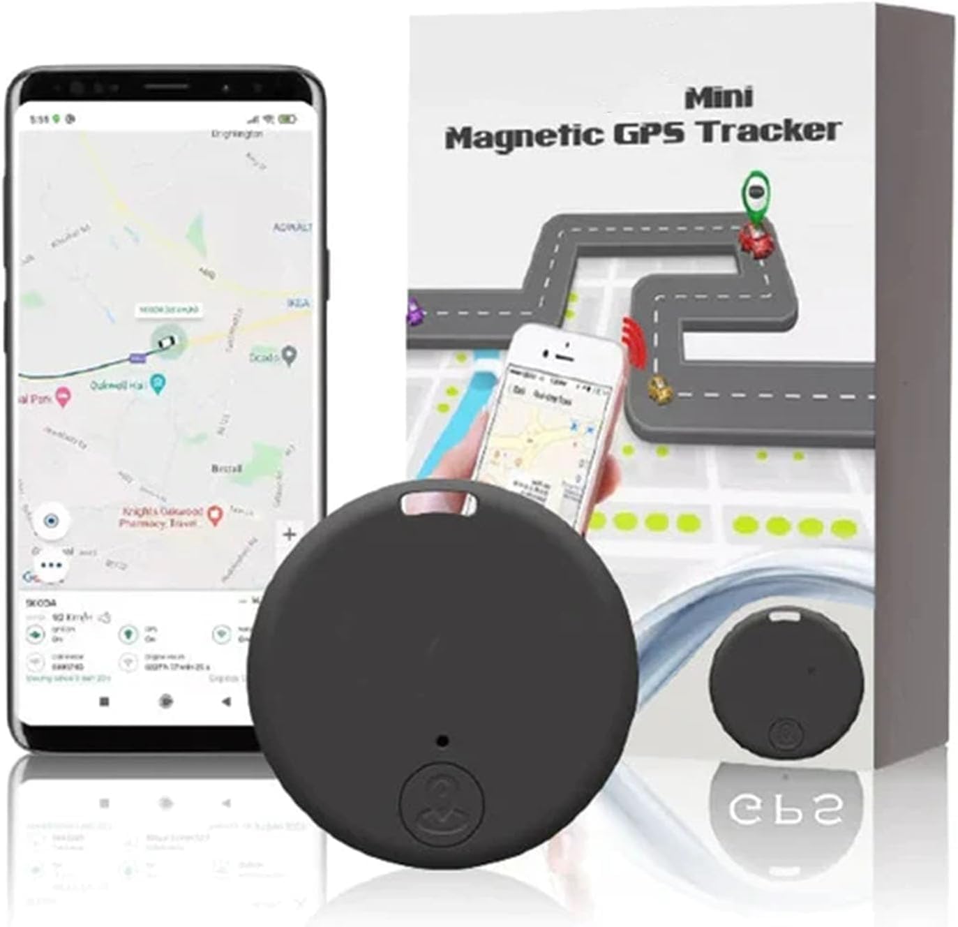 Intelligenter GPS Tracker mit Magnetmontage – Echtzeit-Ortung